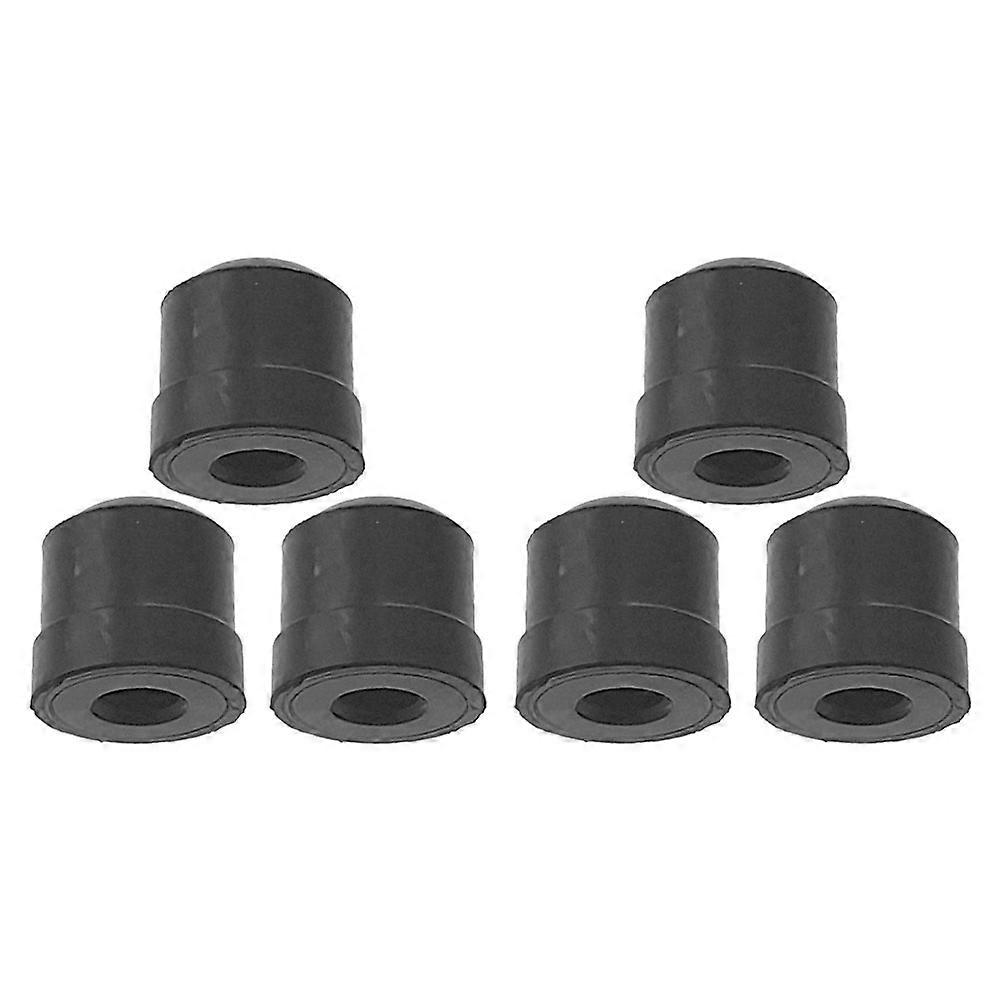 Long Slide Drain Key Trombone Slide Rubber End Tip Set with 6Pcs