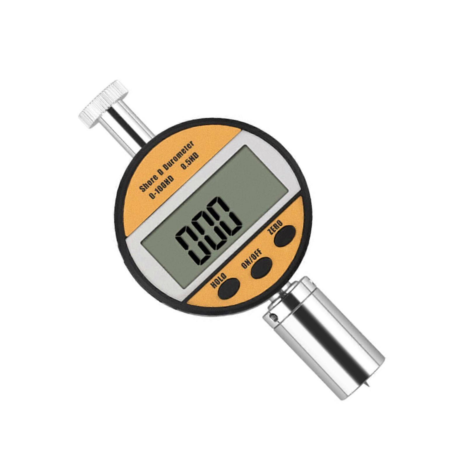 Hardness Tester Meter Portable Shore Hardness Tester with LCD Display High Precision Digital Durometer Sclerometer Multicolor