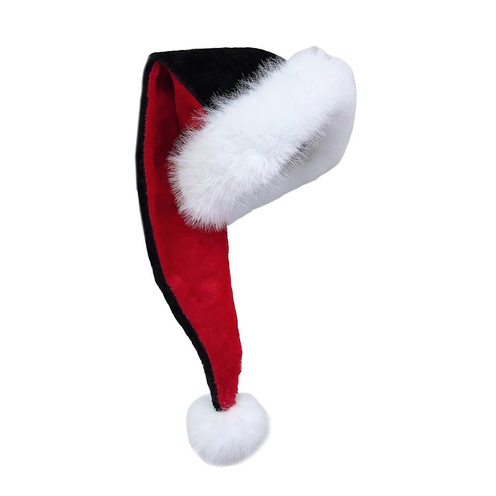 Celebratory Lined Simple Polyester Building Multiple Generational Scaling Christmas Party Hat Multicolor
