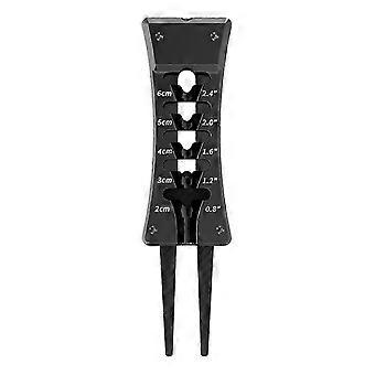 f Measuring Tool for Golf Tee Height Lightweight and Compact Golf Tee Elevator Applied In Homes Yards Back Porch