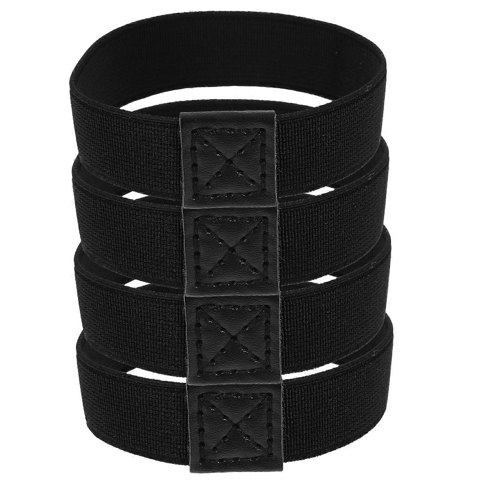 4 قطع مثبتات الكعب العالي أشرطة ضبط النفس مرنة تحديد الحذاء الدانتيل الكعب العالي للنساء السيدات