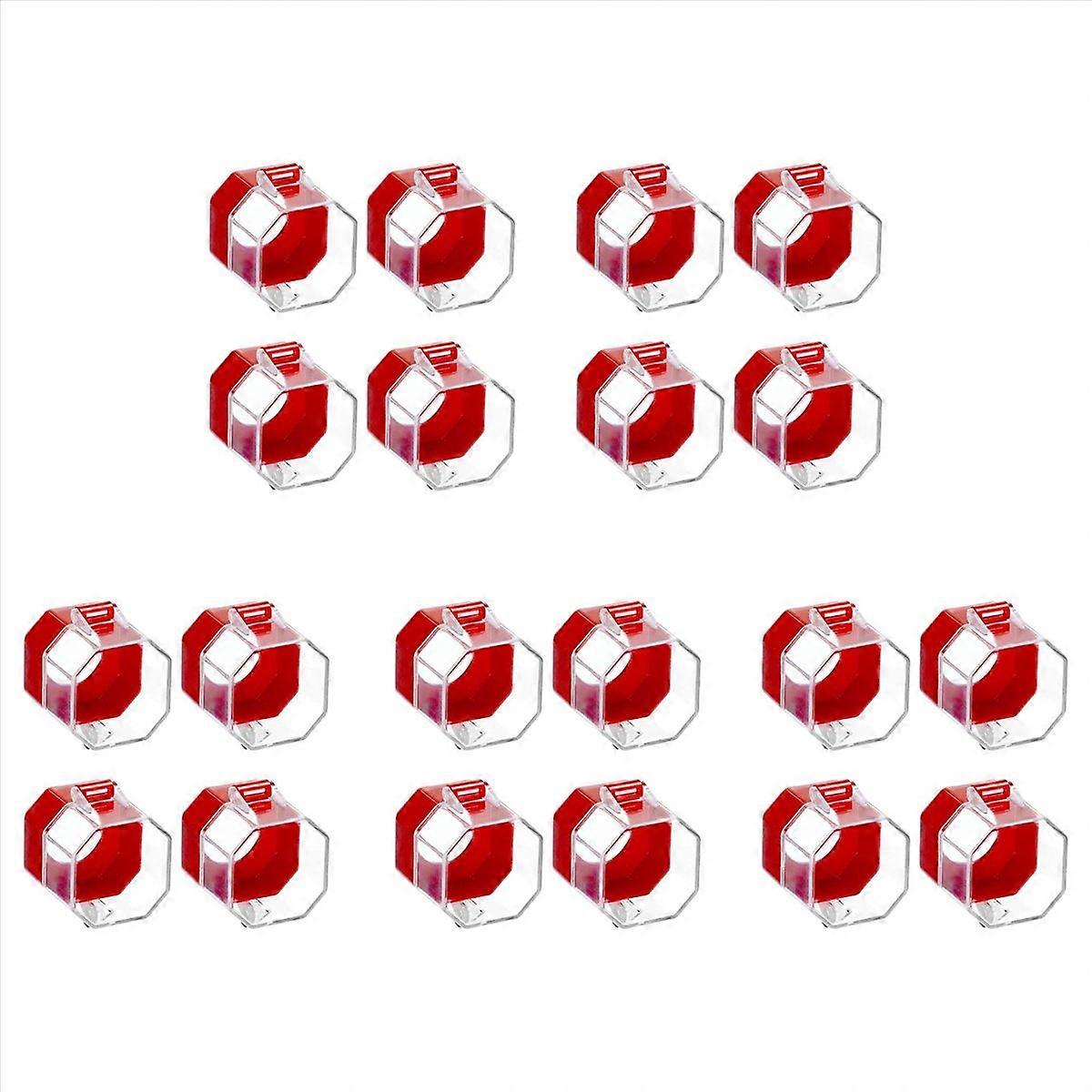 Emergency Stop Button Cover, 20 Pack Plastic Switch Cover Protector, Toggle Switch Push Button Switc