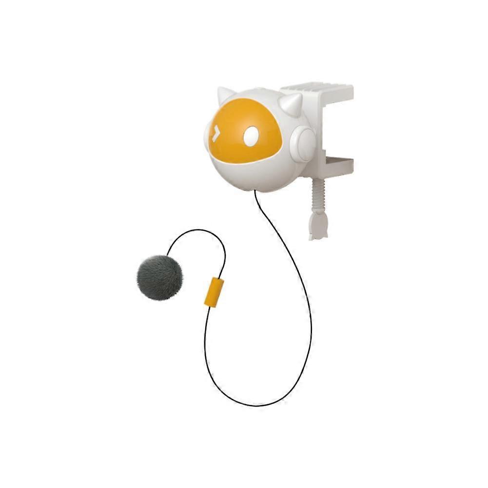 Durable ABS Pet Chew Ball Interactive Cat Toy for Indoor Outdoor Play Training Bite Resistant Lightweight Fetch Exercise Bonding Fun