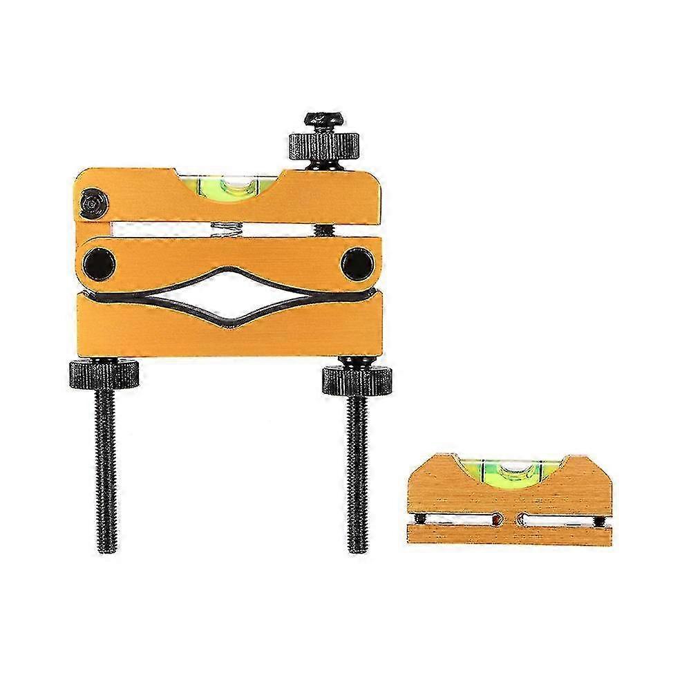 Precision level fixture for reticle calibration tool