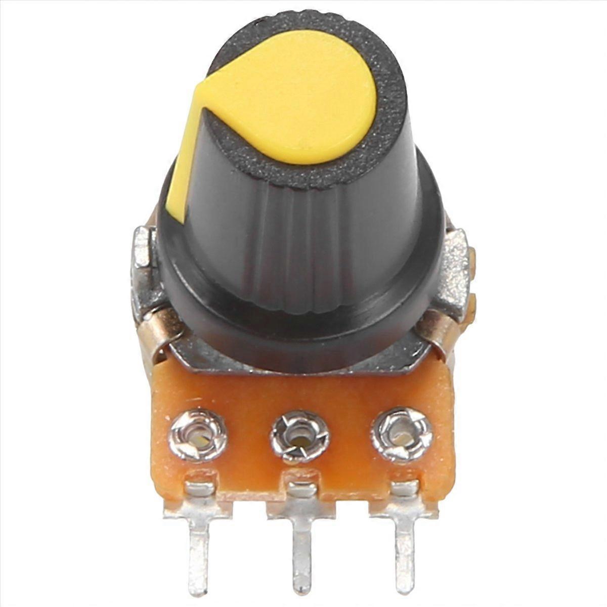 5 Piece 100K Ohm 3 Terminals Linear Taper Rotary Potentiometer Pot