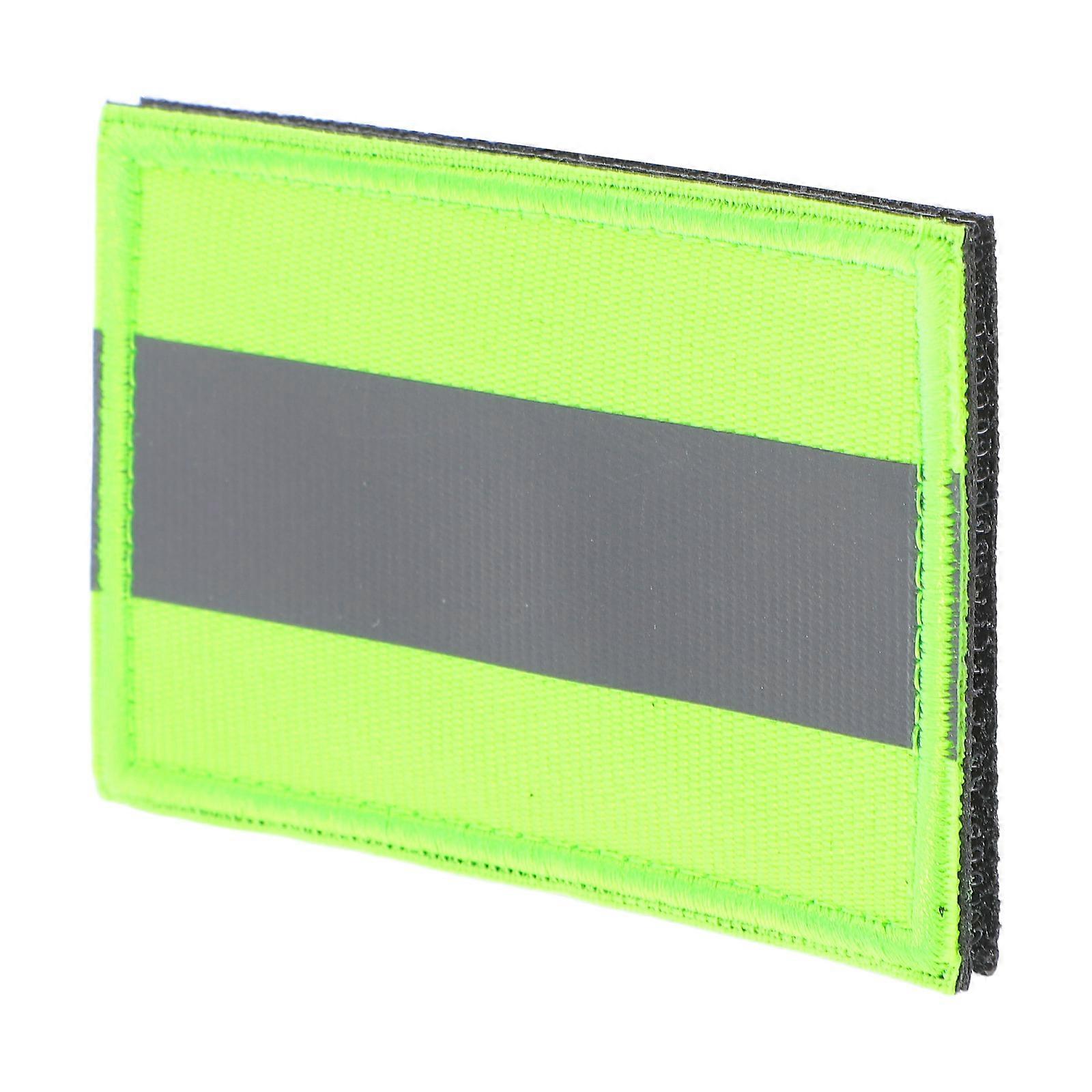 Reflective Safety Patch for Decoration Self-Adhesive Nylon Cloth Armband