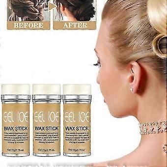 3pcs Hair Wax Stick Edge Control Gel Stick Slay Thin Baby Hair Perfect Hair Line Styling Smooth Frizziy Hairs Non Greasy