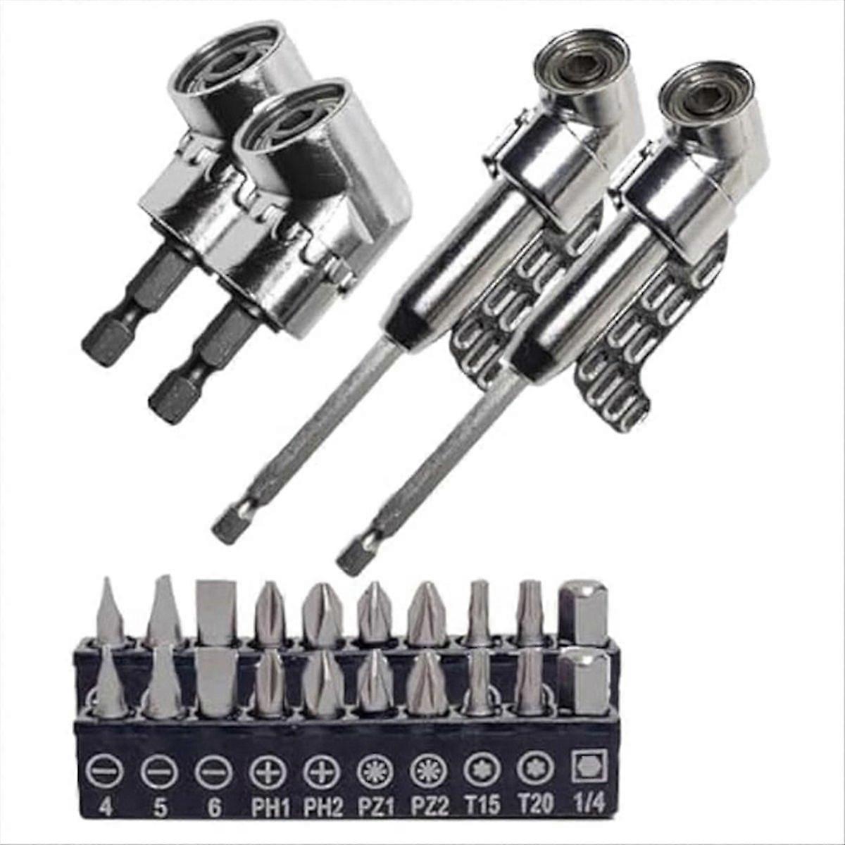 Corner Tool Screw Hub, Multi-Function Bend Screwdriver Bit