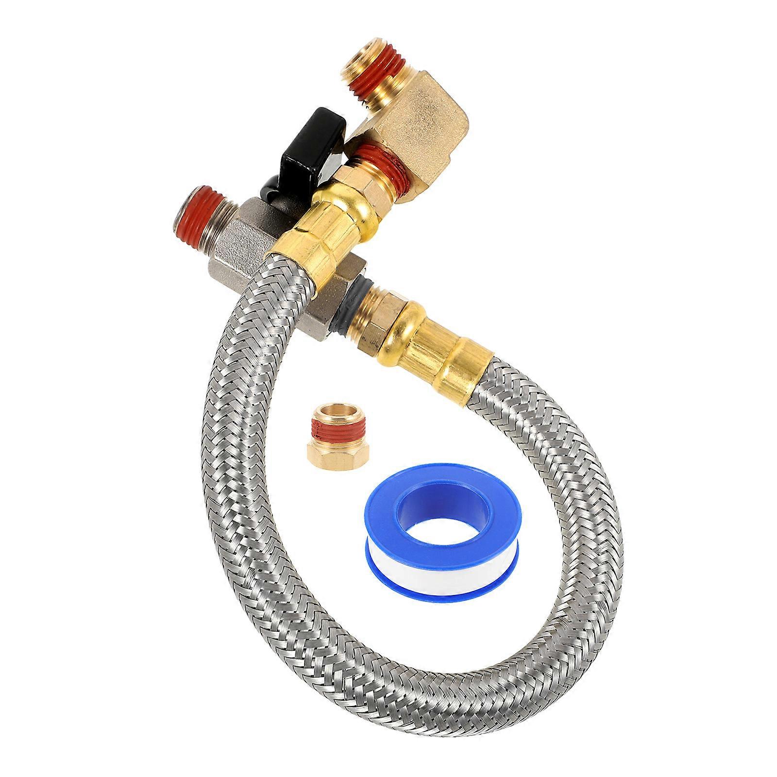 Air Compressor Drain Valve Replacement Kit Brass Material 1Set