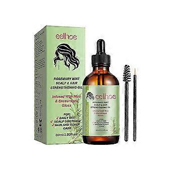 EELHOE rosemary hair care essential oil repairs dry and frizzy hair, softens hair care essential oil