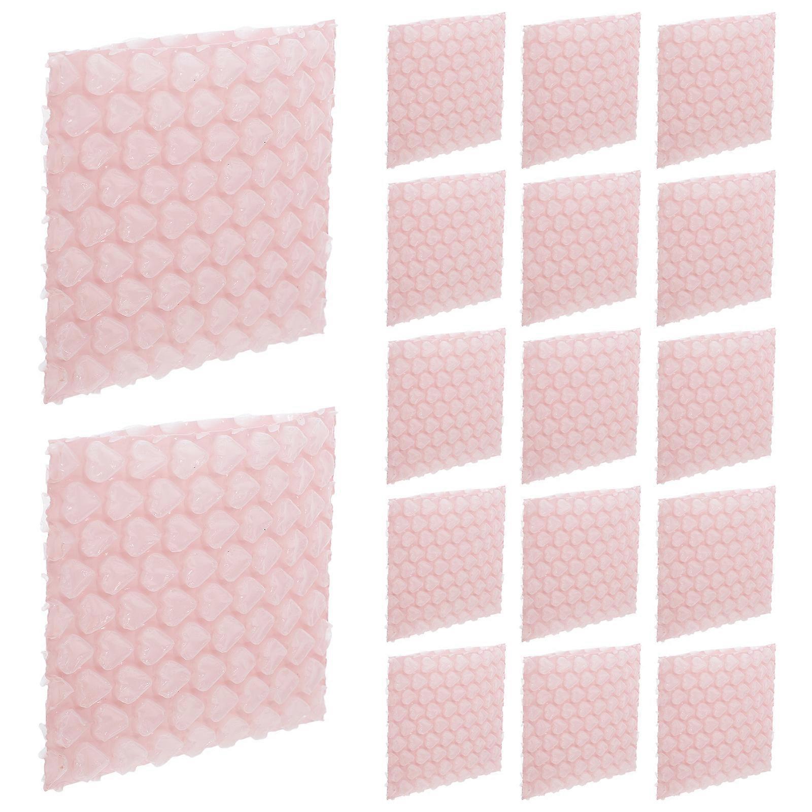Heart Shaped Bubble Bubble Mailers Offering Shockproof Use 50Pcs