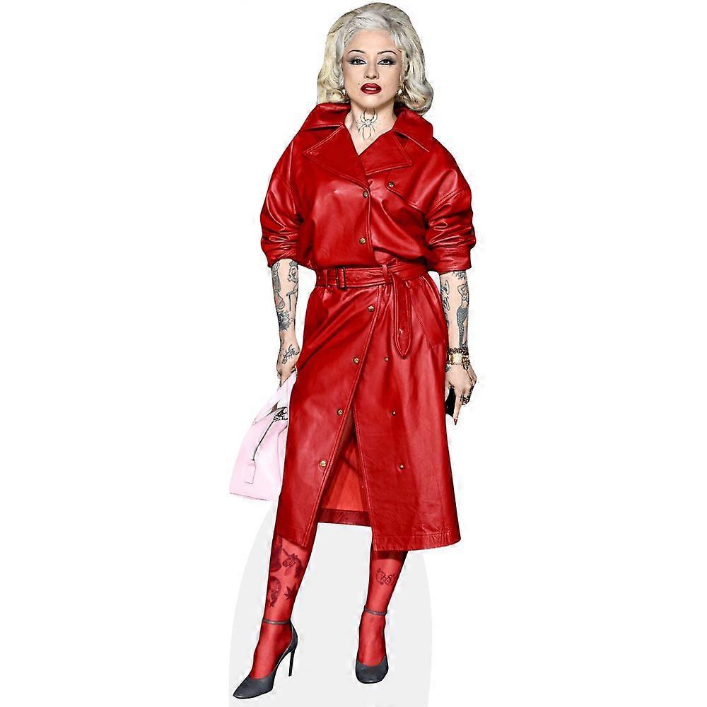 Norma Laferte (Red Outfit) Cardboard Cutout (lifesize OR mini size). Standee. Stand Up.