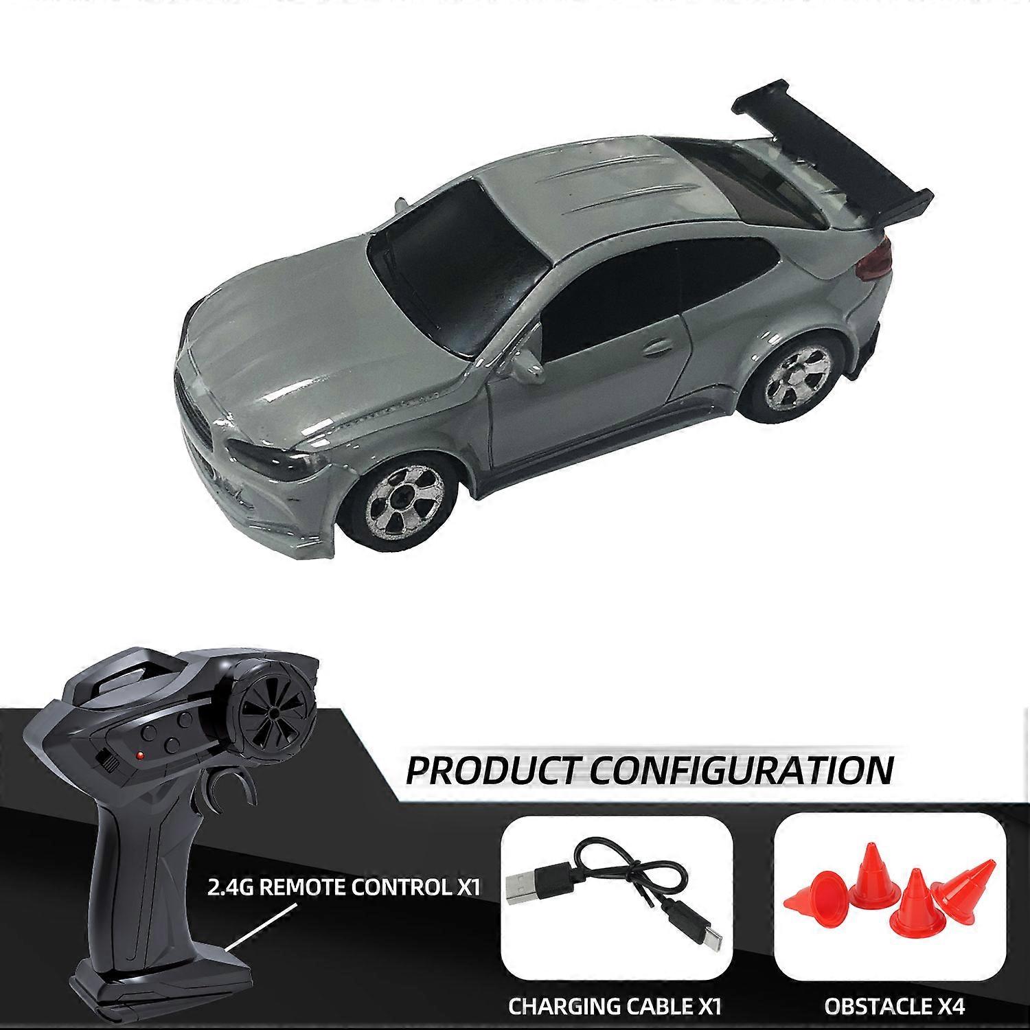 1/64 4CH Drive Drift RC voiture Mini t��l��commande course avec lumi��re enfants radiocommand�� camion jouets pour gar?on enfants cadeaux