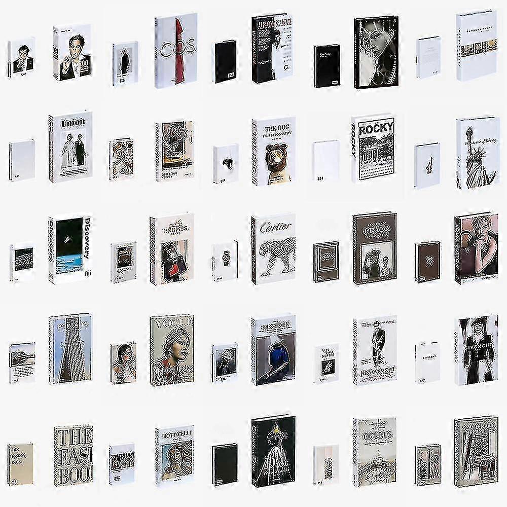 高級フェイクブックアクセサリーホームデコレーションコーヒーテーブルブック