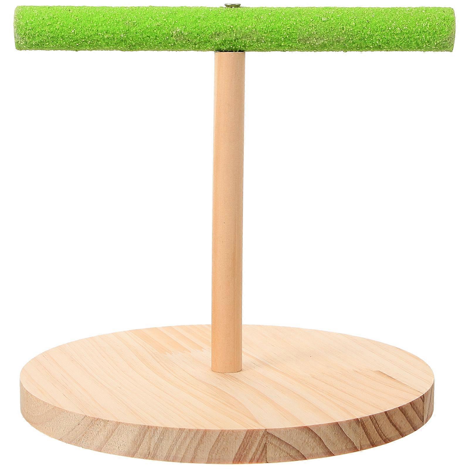 Small Bird Perch Training Perch For Pets Stable Base 20X19.50X18.50CM 5Pcs