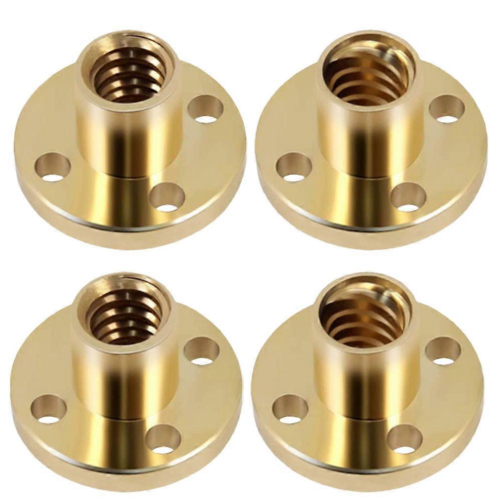 3D Printer Parts Brass Nut for 3D Printer Use 4Pcs Pack