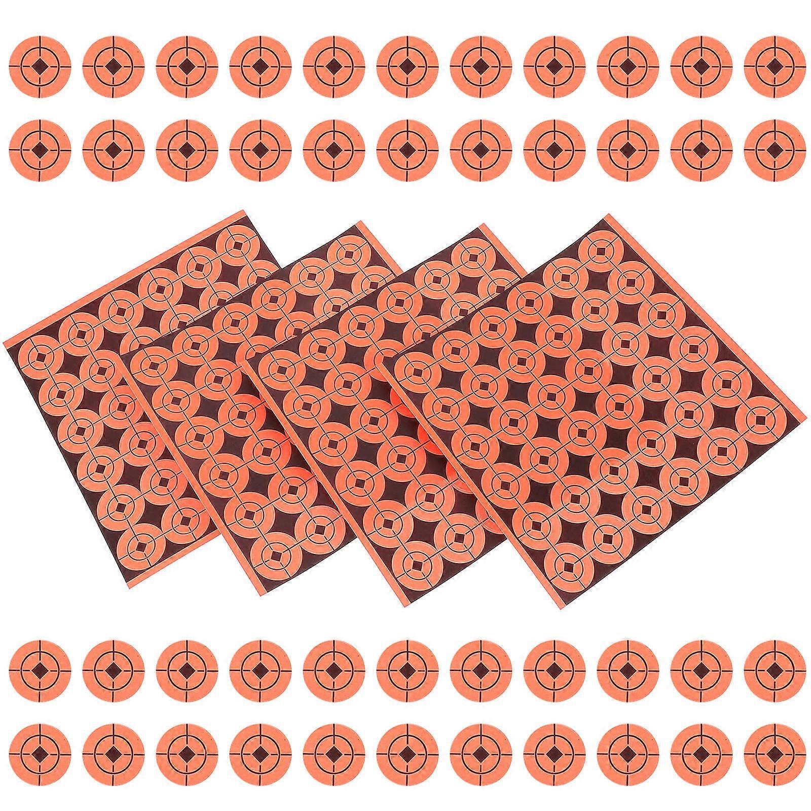 720Pcs Self-Adhesive Shooting Target Paper for Training Practical Stickers