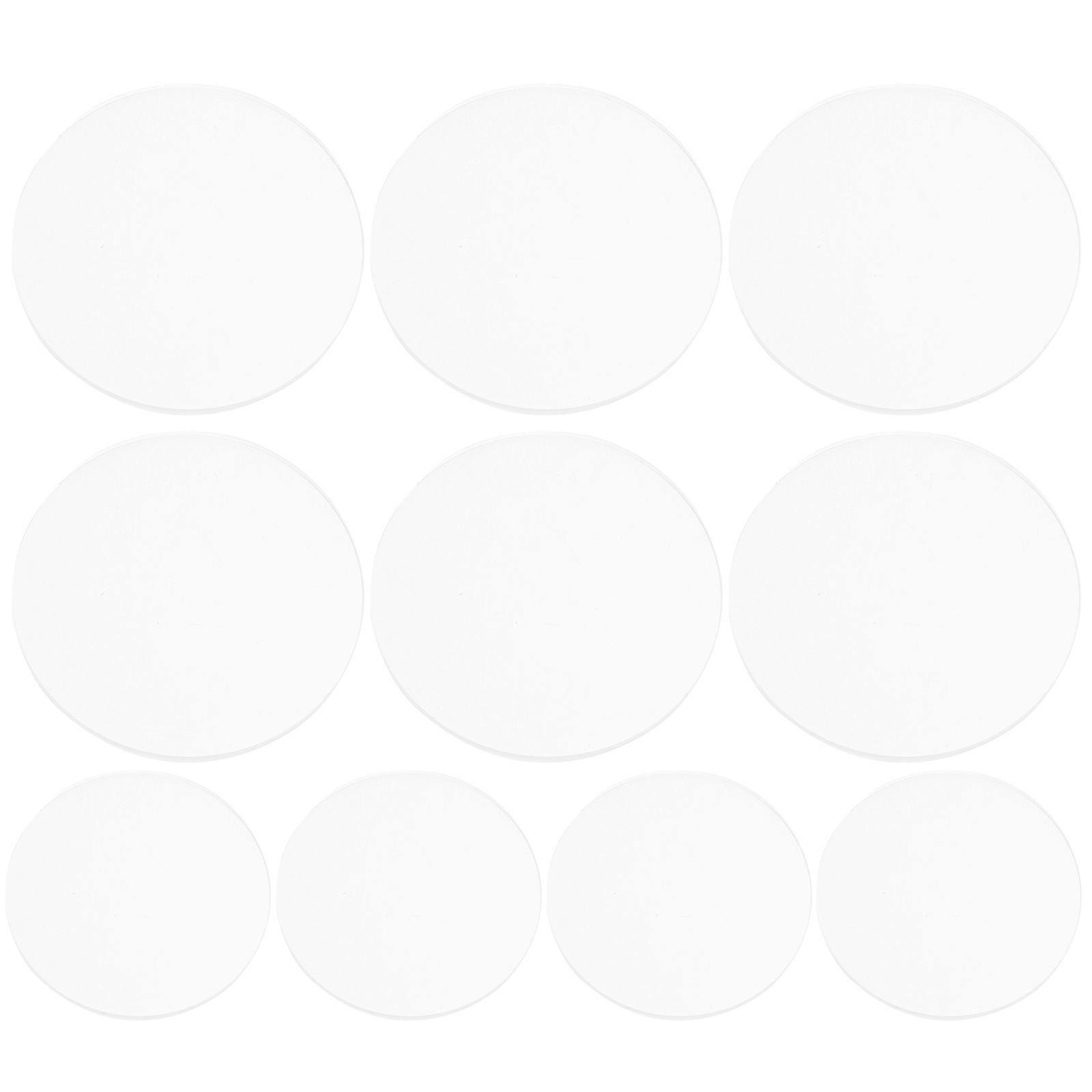 Transparent Dessert Acrylic Holder for Displaying Use 10Pcs Pack