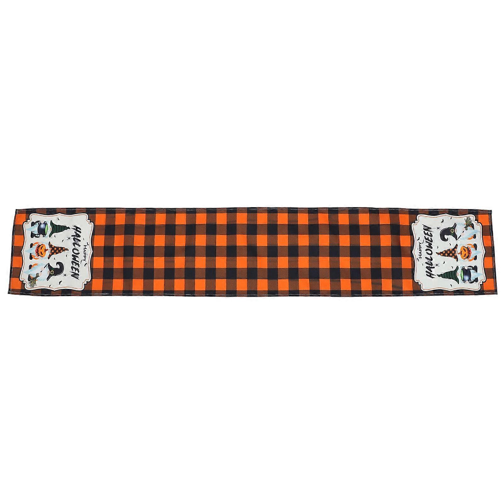 Assorted Color Halloween Table Flag Cotton Linen for Decoration