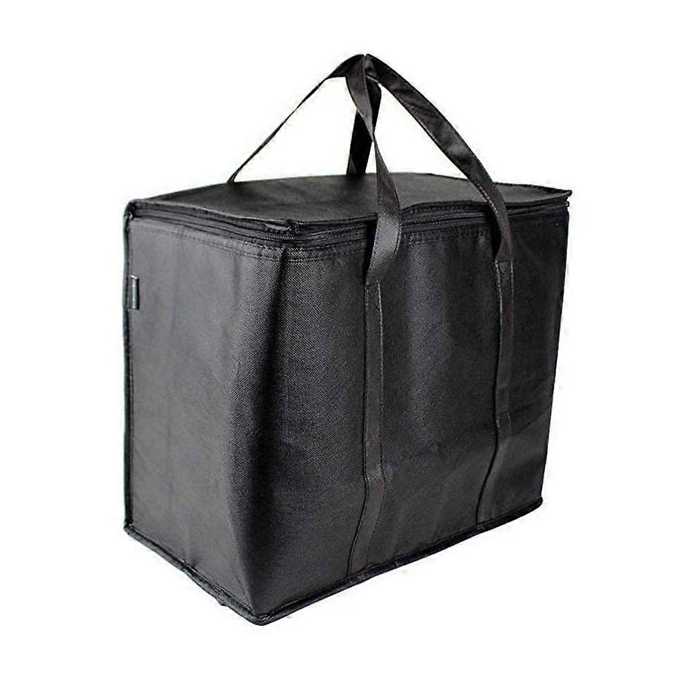Handy Insulation Bag Black Color for Vegetable Storage Use