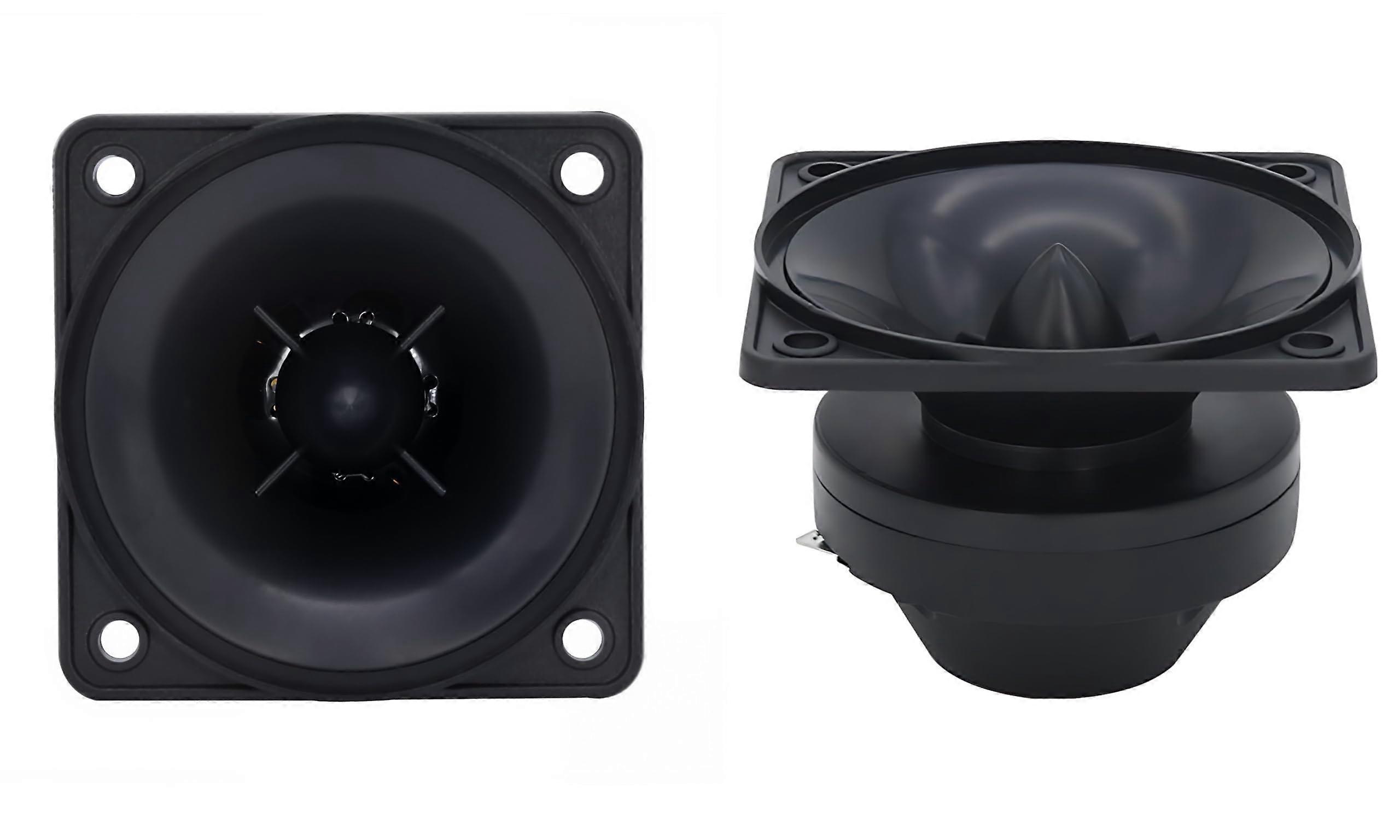 2.5in Piezo Horn Tweeter 150W Pair, 63mm ABS Tweeter Speakers with  Sensitivity for DJ PA