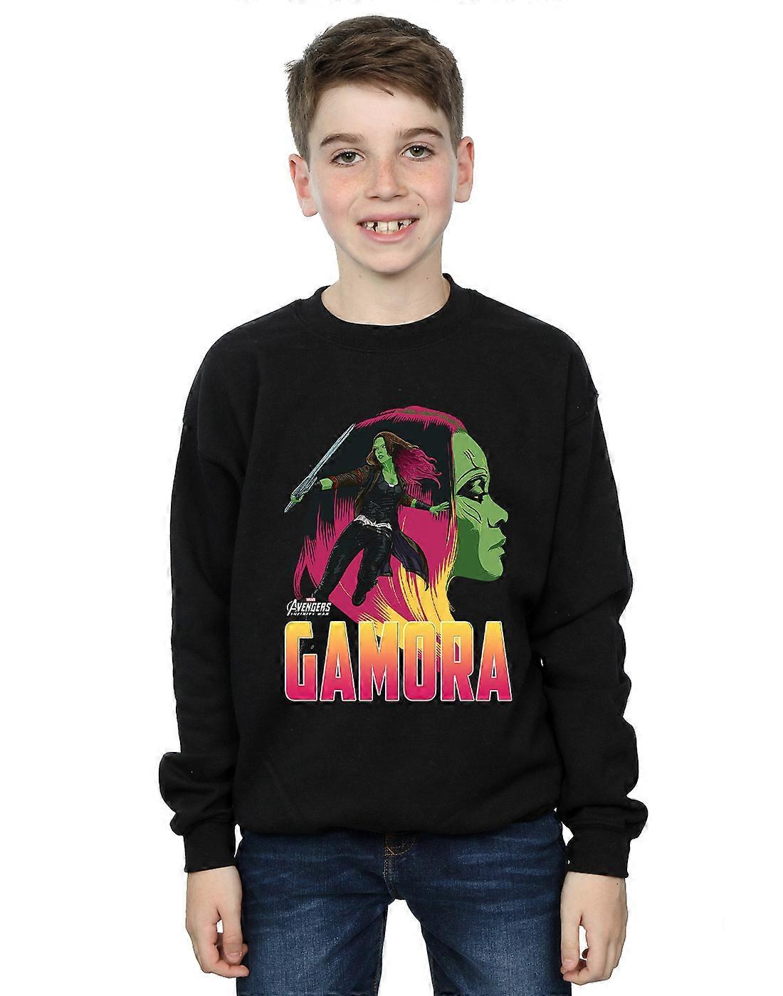 마블 보이즈 어벤져스 인피니티 워 가모라 캐릭터 스웨트셔츠