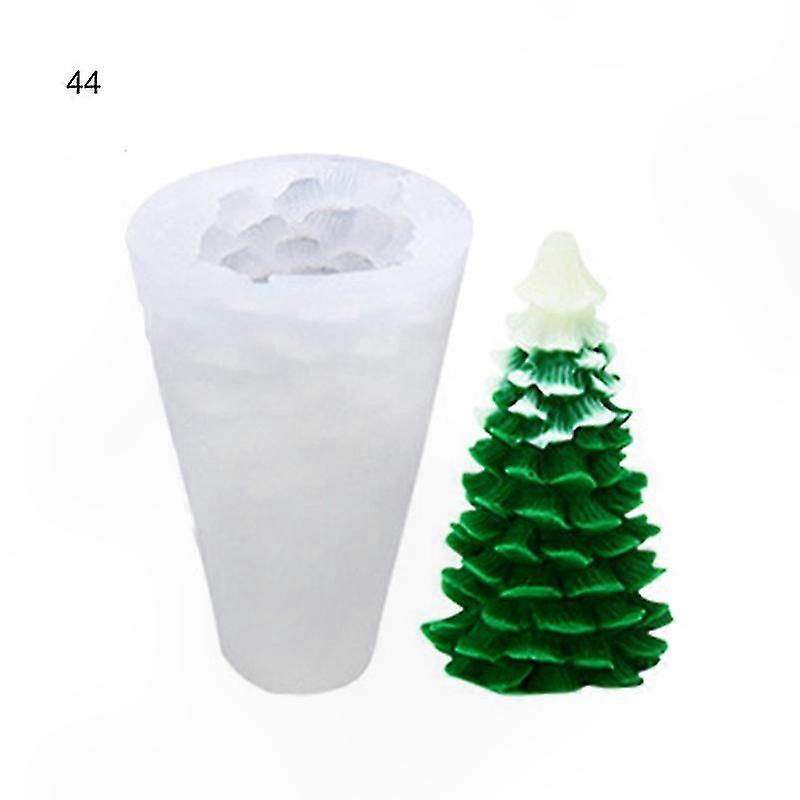 Silicone Christmas Tree Mold for Baking and Candle Crafting