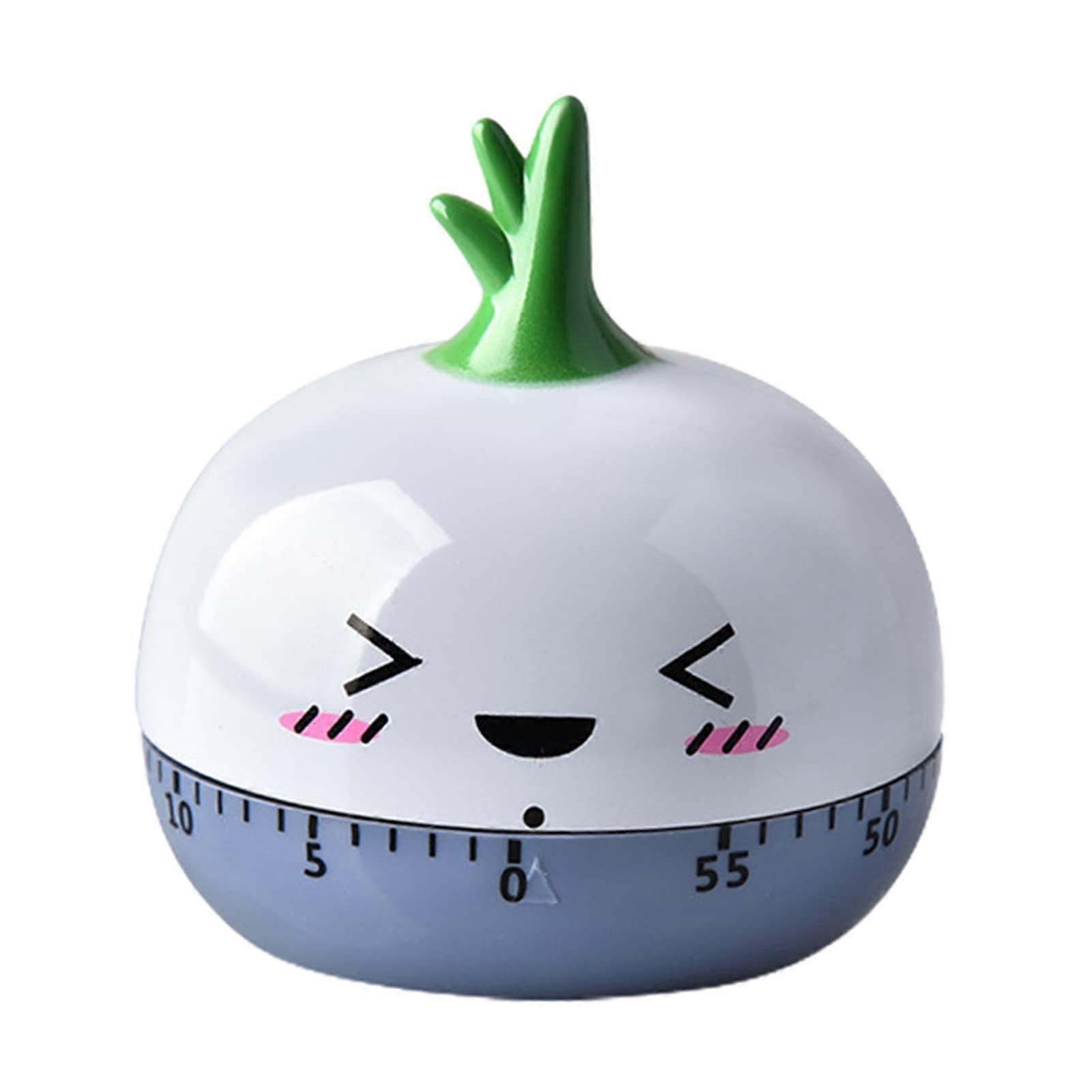 Kitchen Timer 60 Minute Mechanical Countdown Battery Cartoon Frog for Cooking and Baking