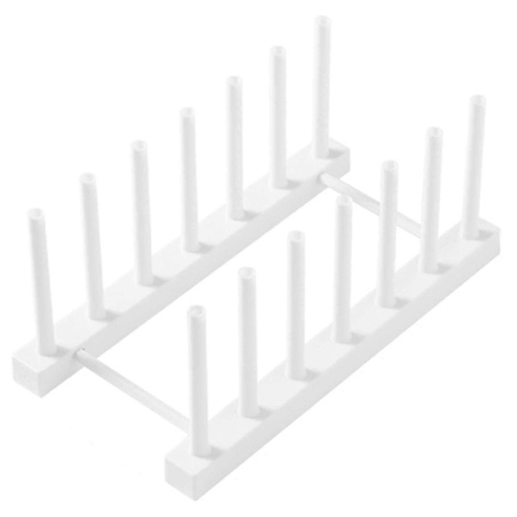 Pot Lid Organizer with 6 Sections, Compact SpaceSaving Kitchen Lid Holder for Pots and Pans