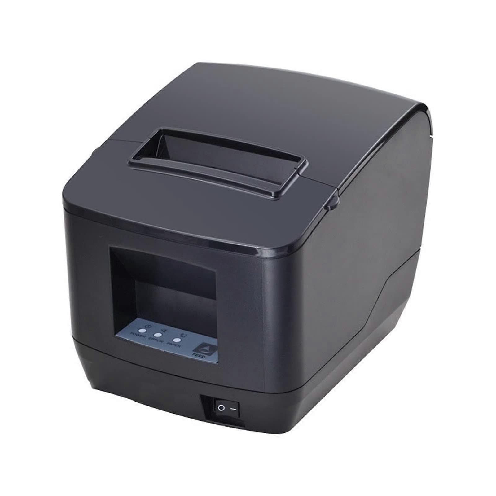 80mm Speed Thermal Receipt Printer USB Network POS with Alarm and WallMount Design