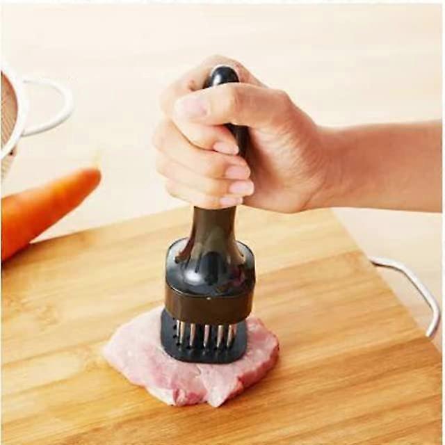 Stainless Steel Meat Tenderizer Needle Tool with Sharp Blades for Tenderizing Steak and Chicken