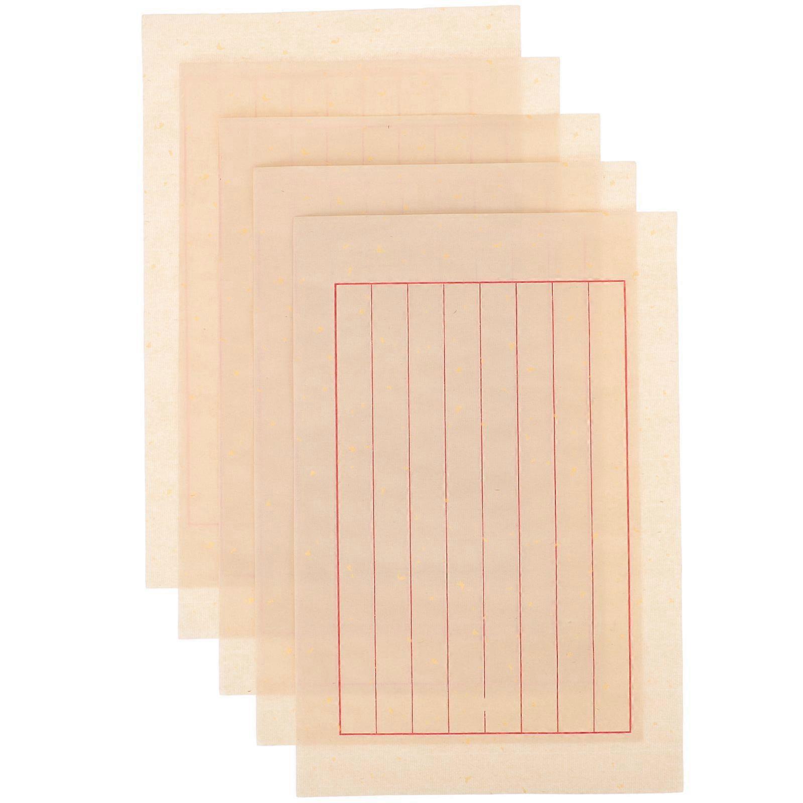 50 Sheets Chinese Calligraphy Paper Calligraphy Writing Paper Practice Paper