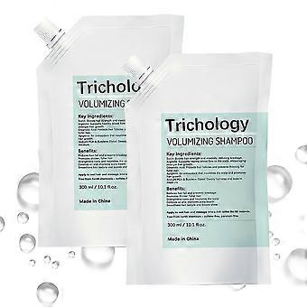 Hair Growth Shampoo with Biotin, Sulfate, Scalp Nourishment, Reduces Breakage, 300ml (2pcs)