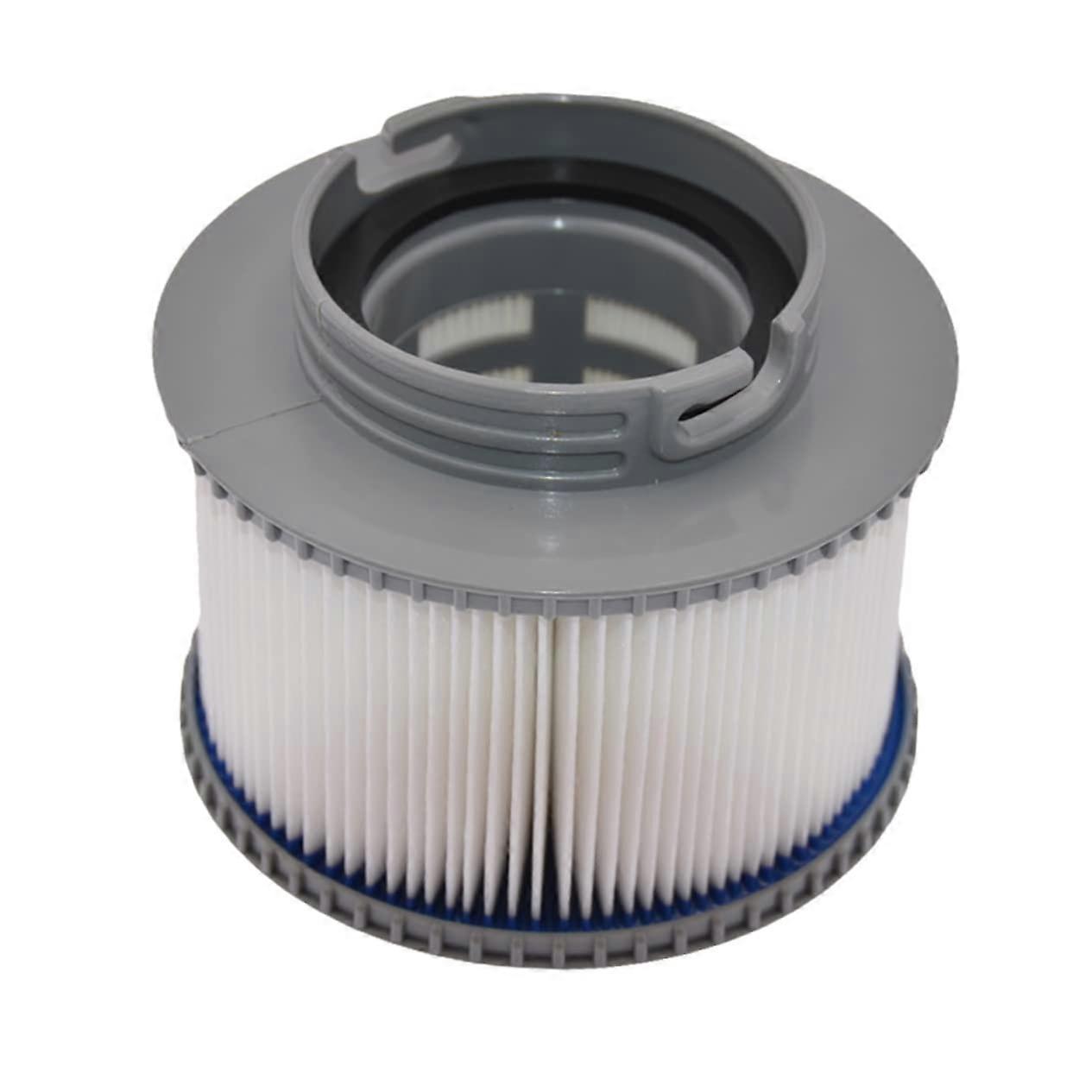 Pool Filter Cartridge with Durable Pleated Design, Washable Reusable Replacement for Pools and Spas