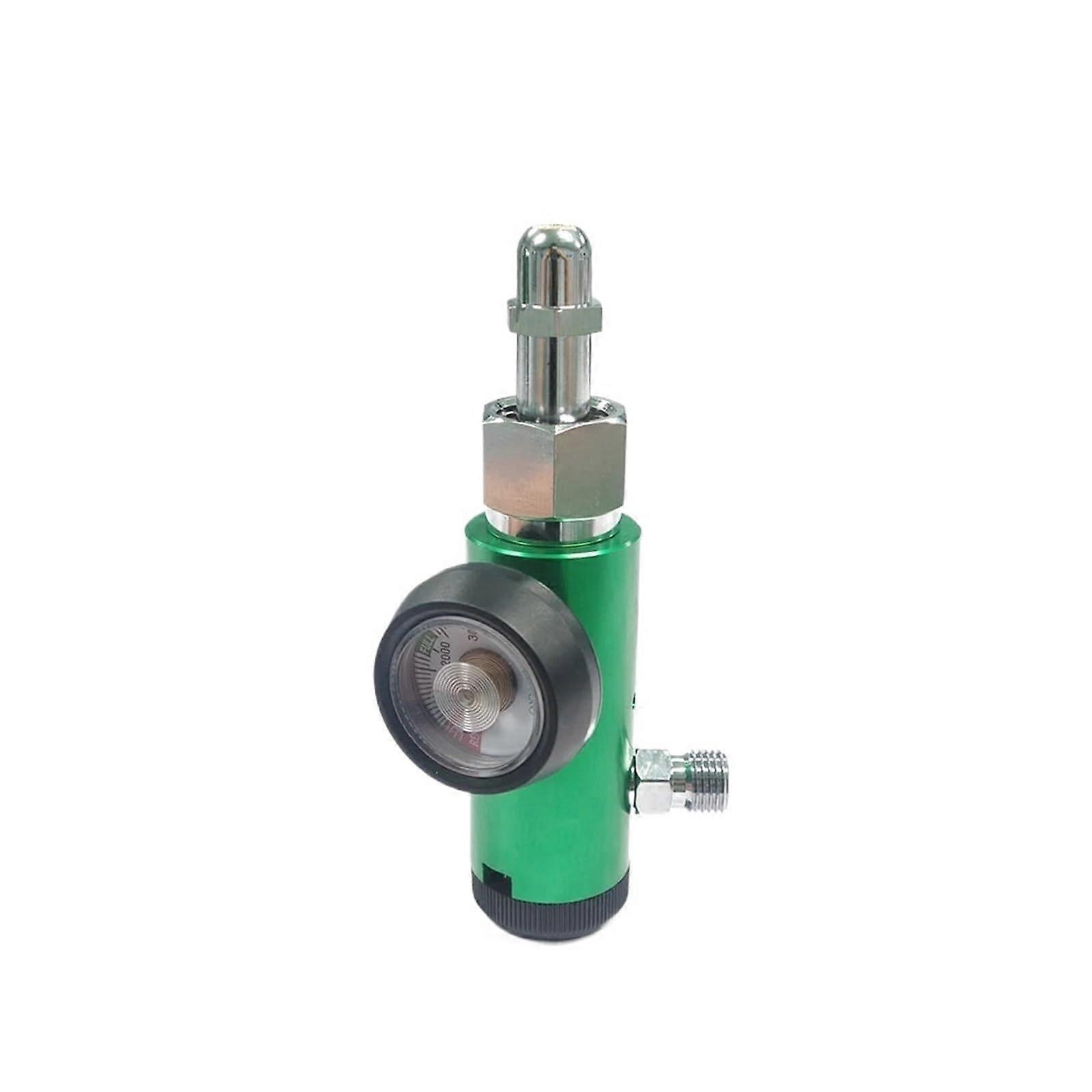 CGA540 Oxygen Regulator 15 LPM Adjustable Flow with DISS Fittings and Precise Pressure Control