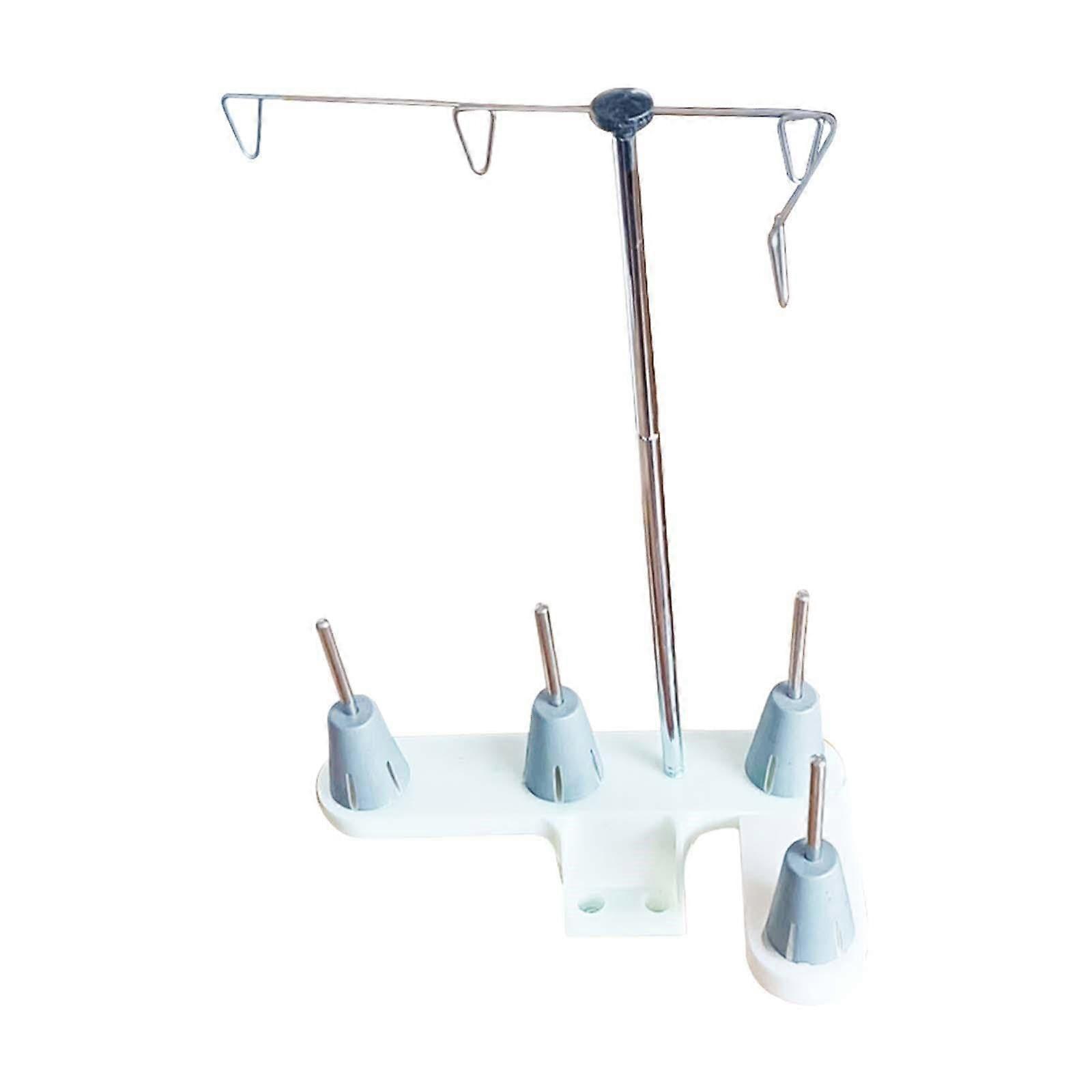 Thread Spool Holder 4Spool Sewing Machine Thread Organizer for Embroidery and Quilting Projects