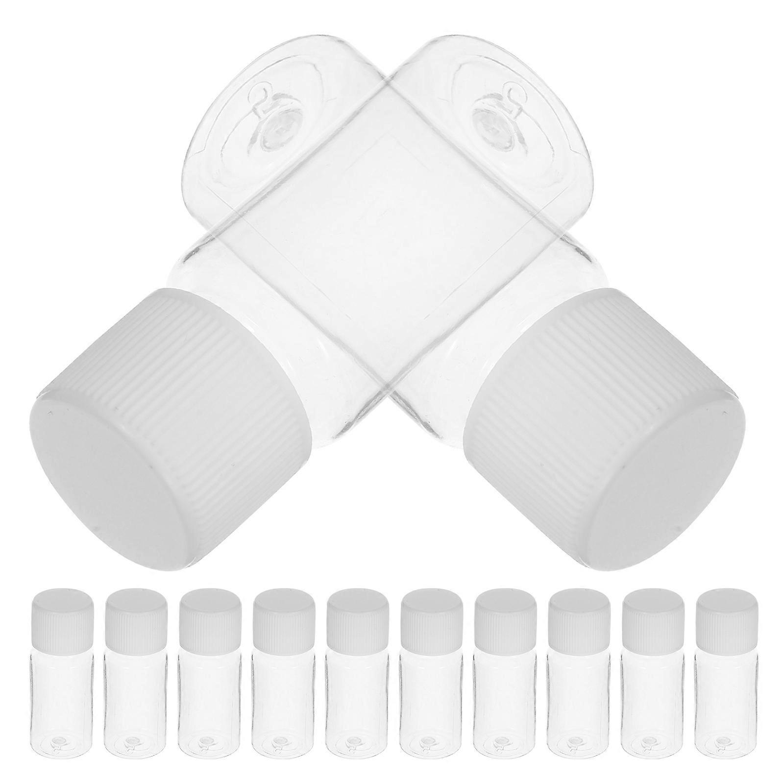 Transparent Plastic Sample Bottle for Storage Lotion Bottle 50Pcs