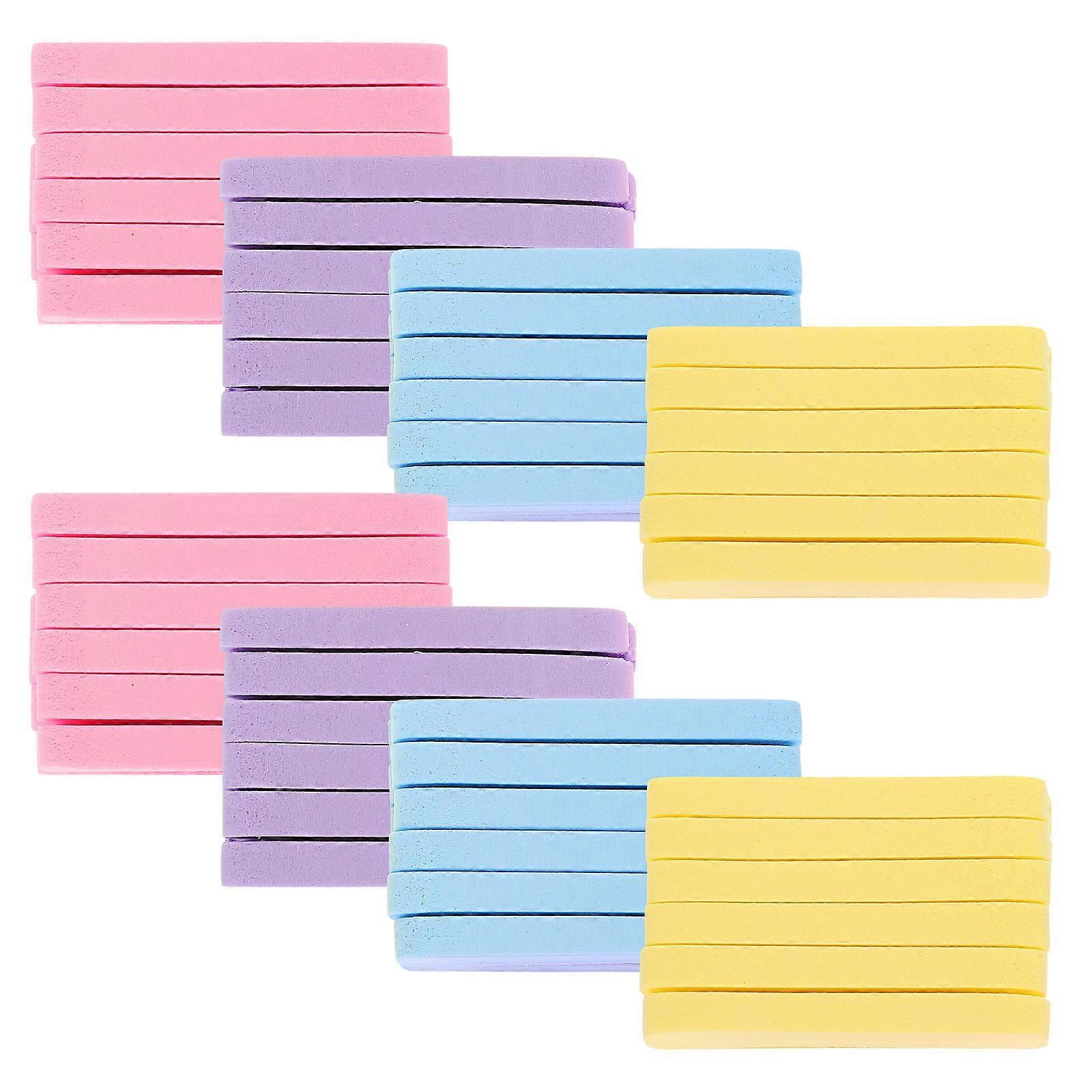 Compressed Facial Sponge for Makeup 144Pcs Assorted Color Cleansing Pads