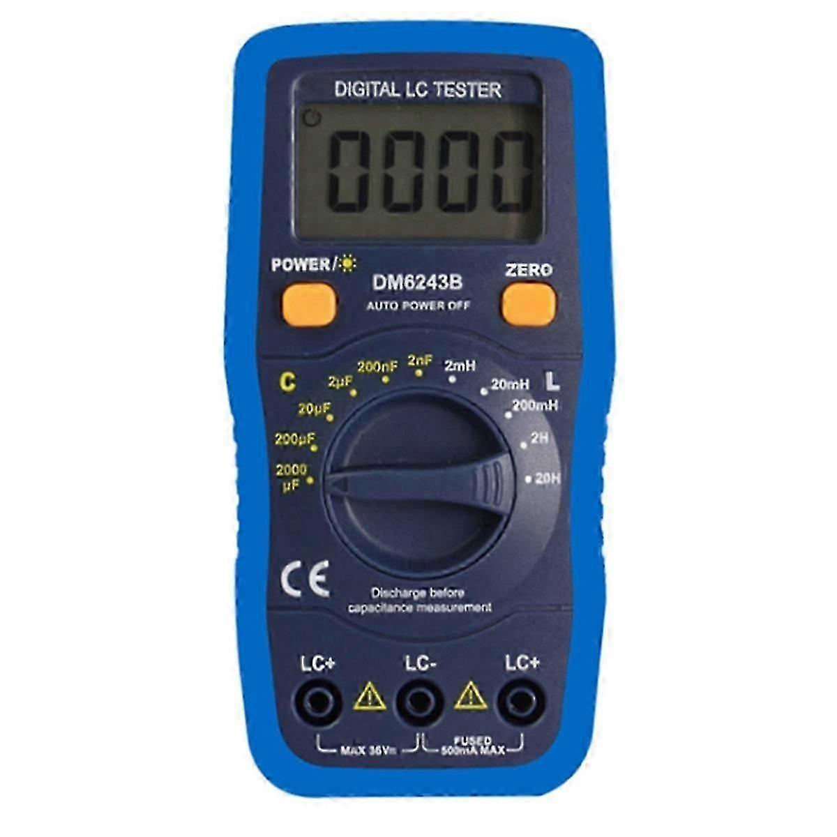 Digital Capacitance and Inductance Meter DM6243B Capacitance Multimeter, Capacitance Multimeter, Ind