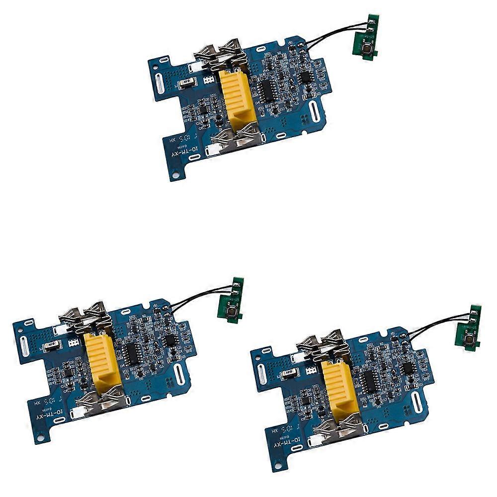 3Pcs PCB Charging Protection Board for BL1815 BL1860 LXT400