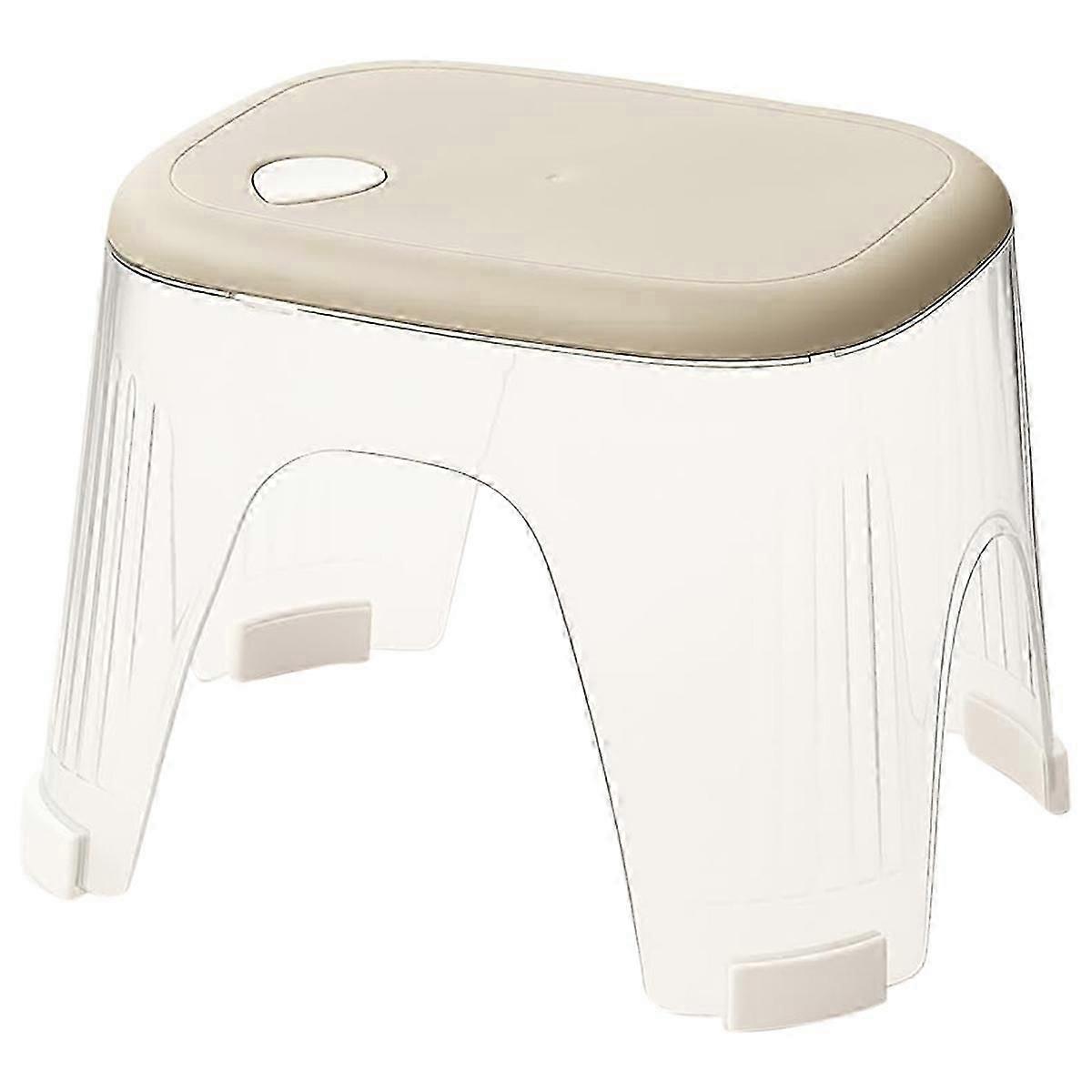 Acrylic Shower Stool300 Lb Capacity