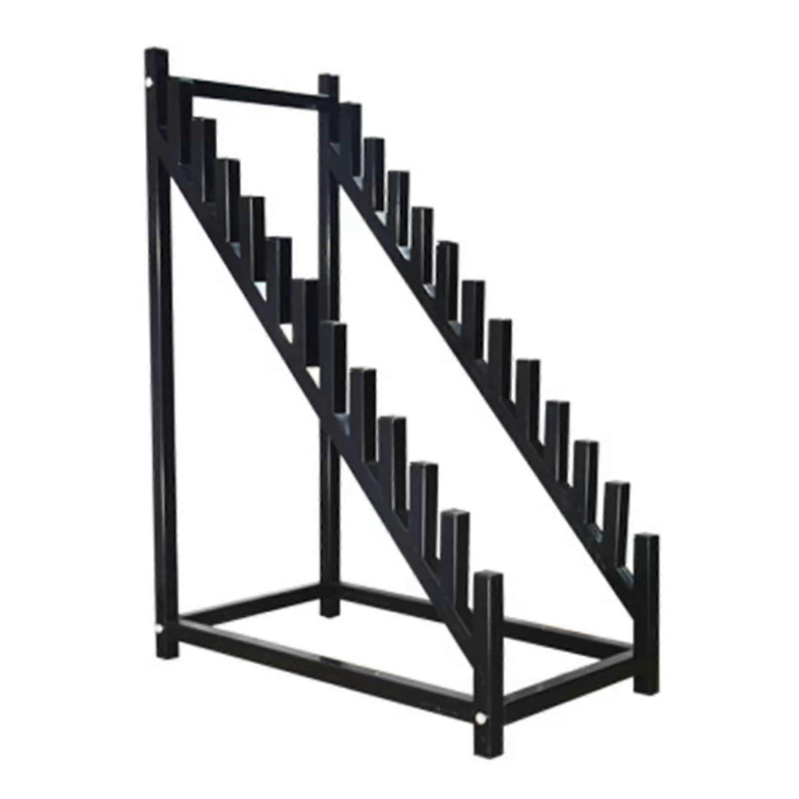Tile Display Stand, 12Layer Space Saving Metal Floor Tile Sample Rack for Building Material Organizer