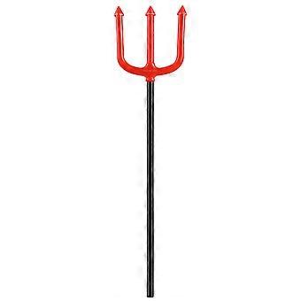 Hooivork Plastic Veevork Speelgoed Halloween Kostuum Accessoire Feestdecoratie (Rood)