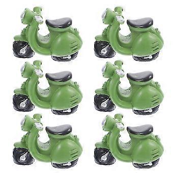 6Pcs Fish Tank Motorbike Delicate Aquarium Decor Motorbike Ornament Aquarium Decor good