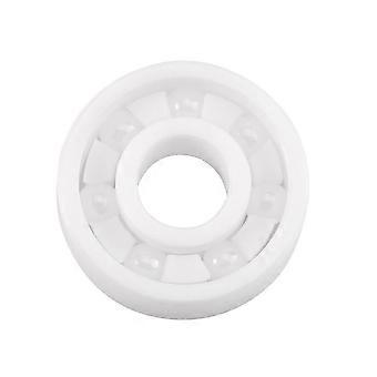 1 stk. hvid farve ZrO2 keramisk miniature 608 kugleleje til fingerspids legetøjsspinner 8*22*7 mm intelligens