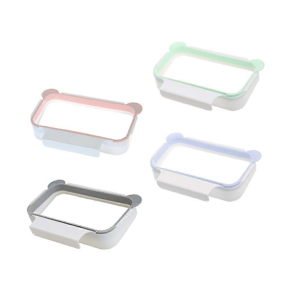 Kitchen Hanging Rack for Garbage Bag Rack Door Back Mounted 4Pcs