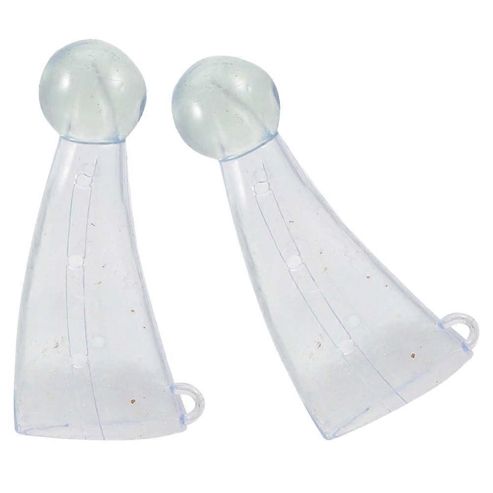 Silicone Protective Covers for Calf 1Pair Transparent Collision Tools