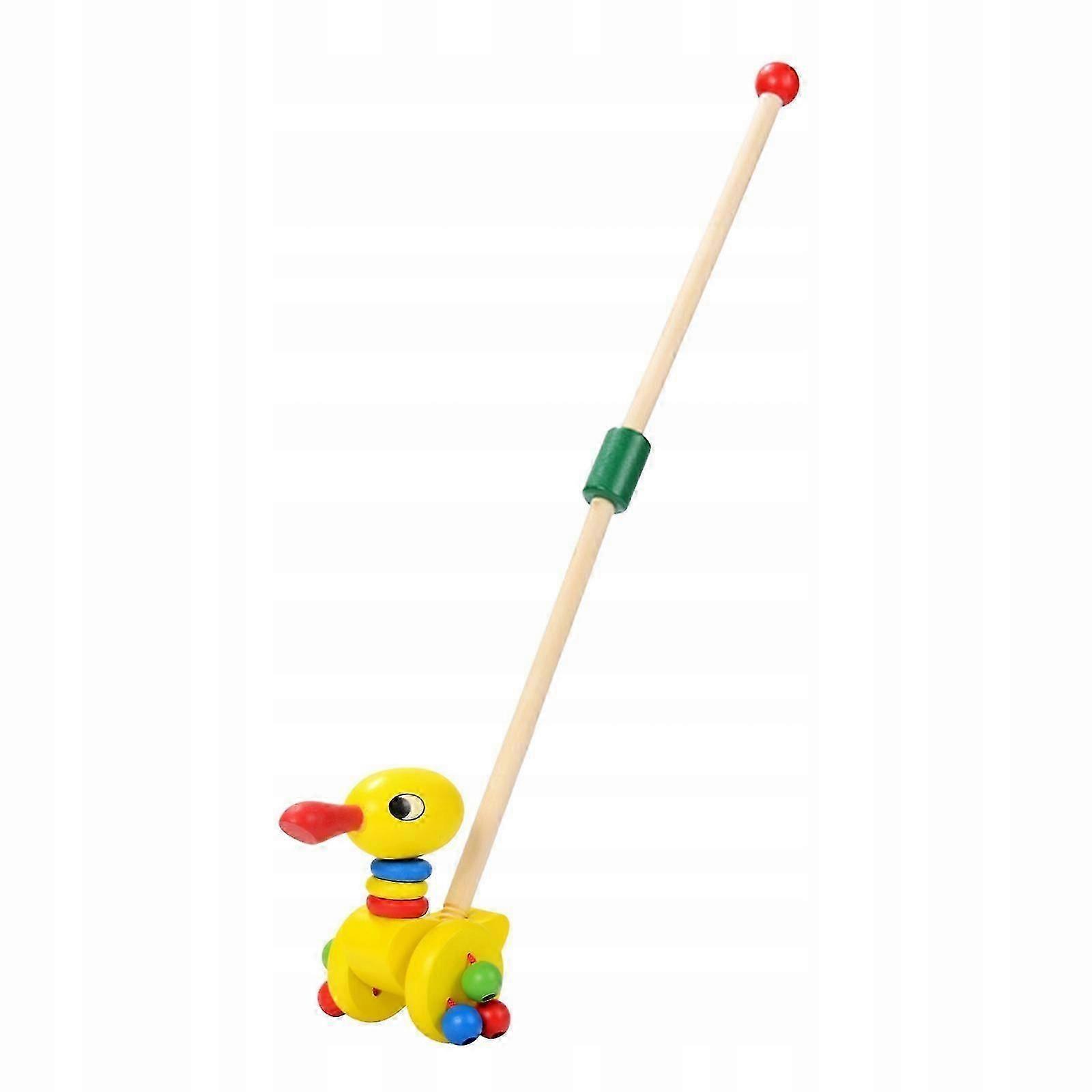Push Along Walking Preschool Learning Duck A
