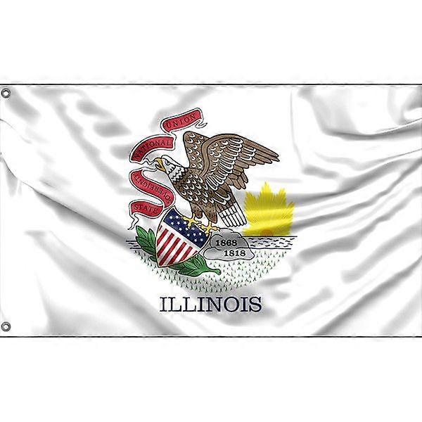 Illinois Flag A1757