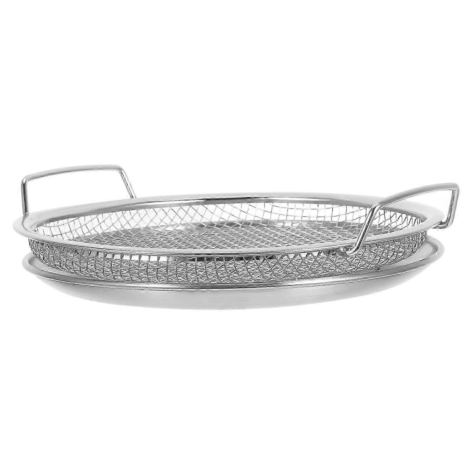 Filter Tray For Oil Separation Kitchen Tool Cooking Silver 1Set